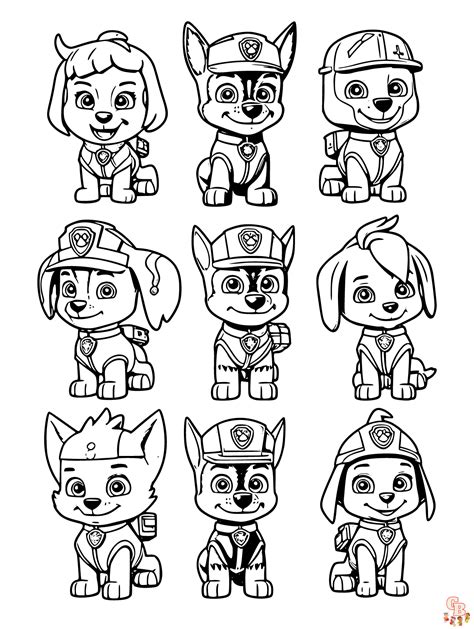 pawpatrol colorear|free paw patrol coloring picture.